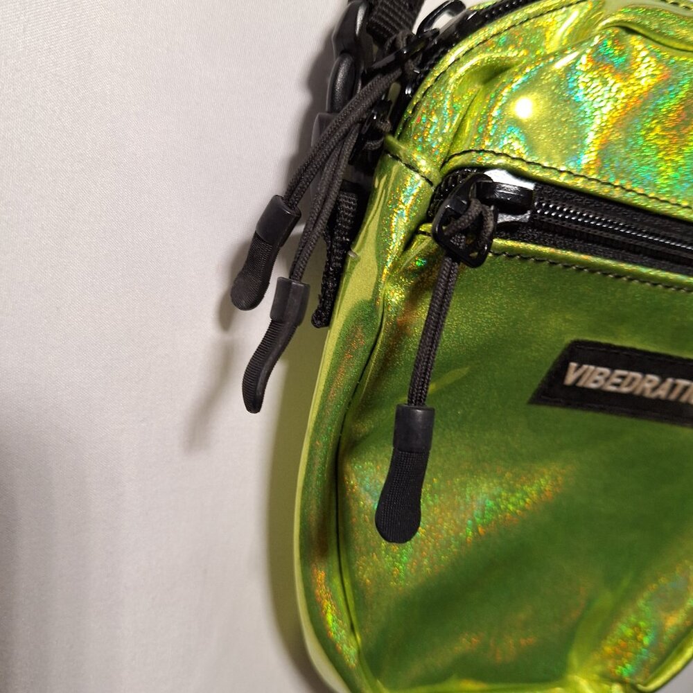 Vibedration Messenger/Crossbody Bag - yellow-green glitter - used - Picture 11 of 11